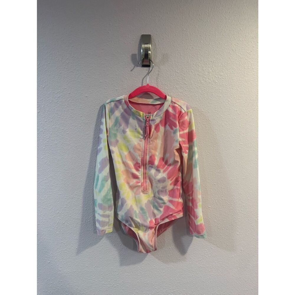 Gap Tie Dye Rashgaurd Swimsuit Sz S
